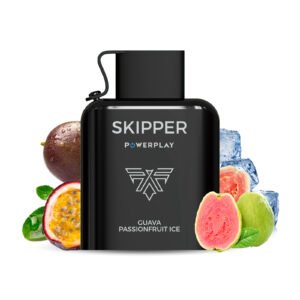 <h1>GUAVA PASSIONFRUIT ICE SKIPPER POWERPLAY DISPOSABLE</h1> Introducing <strong>SKIPPER POWERPLAY</strong>—a revolutionary leap in vaping that’s smarter, sleeker, and packed with innovation. <p class="inline text-body-m">The <strong>GUAVA PASSIONFRUIT ICE SKIPPER POWERPLAY DISPOSABLE 16000 PUFFS</strong> delivers a tropical blend of sweet guava, tangy passionfruit, and a cool icy finish, providing up to 16,000 puffs of refreshing, fruity flavor in a convenient, disposable vape.</p> <strong>YOU CAN EXPLORE MORE SKIPPER POWERPLAY DISPOSABLES<a href="https://rockstarvapor.co/product-category/skipper-powerplay-disposales/"> HERE!</a></strong> <p class="selectable-text copyable-text iq0m558w g0rxnol2" dir="ltr"><span class="selectable-text copyable-text">At Rockstar, we believe every purchase is an experience of convenience, quality, and satisfaction.</span></p> <p class="selectable-text copyable-text iq0m558w g0rxnol2" dir="ltr"><span class="selectable-text copyable-text jv8stmnn">*</span><b><strong class="selectable-text copyable-text nbipi2bn">Price Match Guarantee:</strong></b><span class="selectable-text copyable-text jv8stmnn">*</span><span class="selectable-text copyable-text"> We’re committed to offering you the best value on your purchases. If you find a lower price on an identical item from a competitor, simply let us know, and we’ll beat it.</span></p> <p class="selectable-text copyable-text iq0m558w g0rxnol2" dir="ltr"><span class="selectable-text copyable-text">Shop with confidence, knowing that you’re getting the best deal possible. Enjoy the ease of browsing and purchasing from the comfort of your home, Explore our catalog, place order, and get doorstep delivery. Our knowledgeable and friendly team is here to assist you with your order to make your shopping enjoyable,</span></p> <p class="selectable-text copyable-text iq0m558w g0rxnol2" dir="ltr"><span class="selectable-text copyable-text">We are located just around the corner in <a href="https://www.google.com/maps?ll=24.797475,67.044777&z=16&t=m&hl=en&gl=US&mapclient=embed&cid=3248600491974334453" target="_blank" rel="noopener">DHA Phase 5</a> & <a href="https://www.google.com/maps/place/Rockstar+Vapor+Co+-+Clifton+(Vape+Store)/@24.8271319,67.0278464,17z/data=!4m14!1m7!3m6!1s0x3eb33d243236324b:0xaa9b07f8edc863c0!2sRockstar+Vapor+Co+-+Clifton+(Vape+Store)!8m2!3d24.8271319!4d67.0304213!16s%2Fg%2F11twsg4yj7!3m5!1s0x3eb33d243236324b:0xaa9b07f8edc863c0!8m2!3d24.8271319!4d67.0304213!16s%2Fg%2F11twsg4yj7?entry=tt" target="_blank" rel="noopener">Clifton Boat Basin</a>, any of our store is your go-to spot for the latest vape gear, trendsetting flavors, and a vibe that’s as chill as it gets.</span></p> GUAVA PASSIONFRUIT ICE SKIPPER POWERPLAY DISPOSABLE