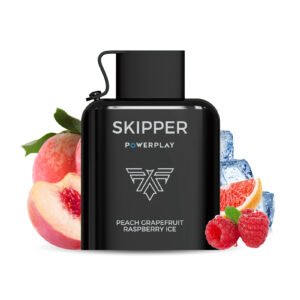 PEACH GRAPEFRUIT RASPBERRY ICE SKIPPER POWERPLAY DISPOSABLE