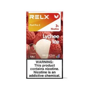 <h1>LYCHEE ICE RELX PRO POD</h1> The LYCHEE ICE RELX PRO POD offers a sweet, exotic lychee flavor with a cooling menthol finish. This refreshing, smooth vape is designed for use with the RELX PRO device, delivering an enjoyable and satisfying experience. <strong>YOU CAN EXPLORE MORE RELX PODS <a href="https://rockstarvapor.co/product-category/prefilled-pods-pakistan/buy-relx-pods-online-pakistan/">HERE!</a></strong> <p class="selectable-text copyable-text iq0m558w g0rxnol2" dir="ltr"><span class="selectable-text copyable-text">At Rockstar, we believe every purchase is an experience of convenience, quality, and satisfaction.</span></p> <p class="selectable-text copyable-text iq0m558w g0rxnol2" dir="ltr"><span class="selectable-text copyable-text jv8stmnn">*</span><b><strong class="selectable-text copyable-text nbipi2bn">Price Match Guarantee:</strong></b><span class="selectable-text copyable-text jv8stmnn">*</span><span class="selectable-text copyable-text"> We’re committed to offering you the best value on your purchases. If you find a lower price on an identical item from a competitor, simply let us know, and we’ll beat it.</span></p> <p class="selectable-text copyable-text iq0m558w g0rxnol2" dir="ltr"><span class="selectable-text copyable-text">Shop with confidence, knowing that you’re getting the best deal possible. Enjoy the ease of browsing and purchasing from the comfort of your home, Explore our catalog, place order, and get doorstep delivery. Our knowledgeable and friendly team is here to assist you with your order to make your shopping enjoyable,</span></p> <p class="selectable-text copyable-text iq0m558w g0rxnol2" dir="ltr"><span class="selectable-text copyable-text">We are located just around the corner in <a href="https://www.google.com/maps?ll=24.797475,67.044777&z=16&t=m&hl=en&gl=US&mapclient=embed&cid=3248600491974334453" target="_blank" rel="noopener">DHA Phase 5</a> & <a href="https://www.google.com/maps/place/Rockstar+Vapor+Co+-+Clifton+(Vape+Store)/@24.8271319,67.0278464,17z/data=!4m14!1m7!3m6!1s0x3eb33d243236324b:0xaa9b07f8edc863c0!2sRockstar+Vapor+Co+-+Clifton+(Vape+Store)!8m2!3d24.8271319!4d67.0304213!16s%2Fg%2F11twsg4yj7!3m5!1s0x3eb33d243236324b:0xaa9b07f8edc863c0!8m2!3d24.8271319!4d67.0304213!16s%2Fg%2F11twsg4yj7?entry=tt" target="_blank" rel="noopener">Clifton Boat Basin</a>, any of our store is your go-to spot for the latest vape gear, trendsetting flavors, and a vibe that’s as chill as it gets.</span></p> LYCHEE ICE RELX PRO POD