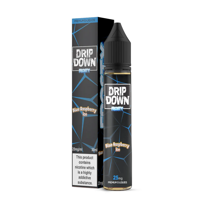 BLUE RASPBERRY ICE DRIP DOWN FROSTY 30ML BLUE RASPBERRY ICE DRIP DOWN FROSTY 30ML