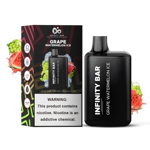 GRAPE WATERMELON ICE INFINITY BAR DISPOSABLE