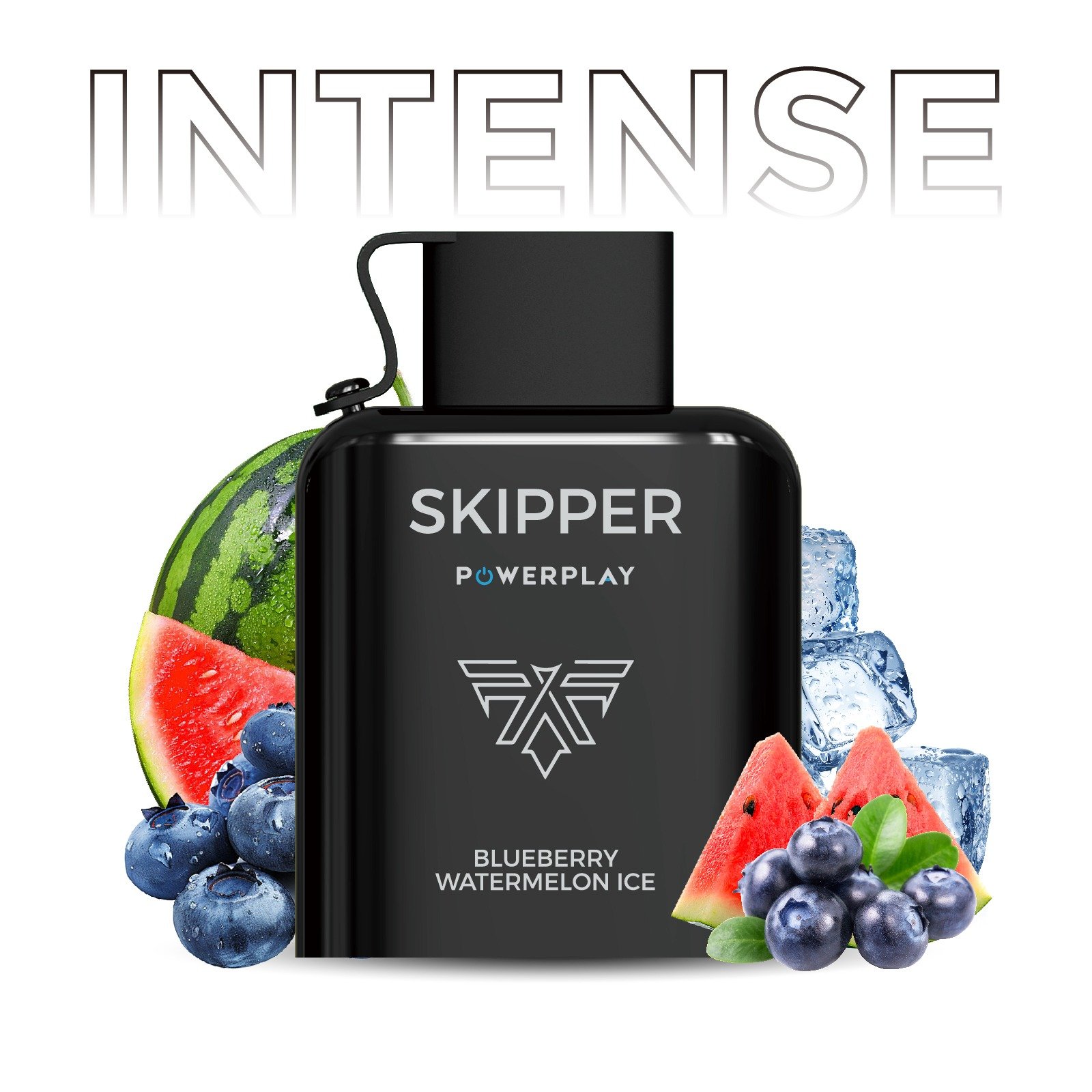 BLUEBERRY WATERMELON ICE SKIPPER POWERPLAY INTENSE POD BLUEBERRY WATERMELON ICE SKIPPER POWERPLAY INTENSE POD