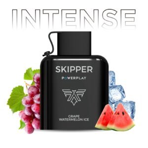 <h1>GRAPE WATERMELON ICE SKIPPER POWERPLAY INTENSE POD</h1> <p data-start="1285" data-end="1570"><strong data-start="217" data-end="272">Grape Watermelon Ice Skipper Power Play Intense Pod</strong> delivers a bold fusion of juicy grapes and refreshing watermelon with an icy twist. Packed with <strong data-start="369" data-end="386">50mg nicotine</strong> and up to <strong data-start="397" data-end="413">16,000 puffs</strong>, this high-performance pod is engineered for intense satisfaction</p> <strong>YOU CAN EXPLORE MORE SKIPPER POWERPLAY DISPOSABLES<a href="https://rockstarvapor.co/product-category/skipper-powerplay-disposales/"> HERE!</a></strong> <p class="selectable-text copyable-text iq0m558w g0rxnol2" dir="ltr"><span class="selectable-text copyable-text">At Rockstar, we believe every purchase is an experience of convenience, quality, and satisfaction.</span></p> <p class="selectable-text copyable-text iq0m558w g0rxnol2" dir="ltr"><span class="selectable-text copyable-text jv8stmnn">*</span><b><strong class="selectable-text copyable-text nbipi2bn">Price Match Guarantee:</strong></b><span class="selectable-text copyable-text jv8stmnn">*</span><span class="selectable-text copyable-text"> We’re committed to offering you the best value on your purchases. If you find a lower price on an identical item from a competitor, simply let us know, and we’ll beat it.</span></p> <p class="selectable-text copyable-text iq0m558w g0rxnol2" dir="ltr"><span class="selectable-text copyable-text">Shop with confidence, knowing that you’re getting the best deal possible. Enjoy the ease of browsing and purchasing from the comfort of your home, Explore our catalog, place order, and get doorstep delivery. Our knowledgeable and friendly team is here to assist you with your order to make your shopping enjoyable,</span></p> <p class="selectable-text copyable-text iq0m558w g0rxnol2" dir="ltr"><span class="selectable-text copyable-text">We are located just around the corner in <a href="https://www.google.com/maps?ll=24.797475,67.044777&z=16&t=m&hl=en&gl=US&mapclient=embed&cid=3248600491974334453" target="_blank" rel="noopener">DHA Phase 5</a> & <a href="https://www.google.com/maps/place/Rockstar+Vapor+Co+-+Clifton+(Vape+Store)/@24.8271319,67.0278464,17z/data=!4m14!1m7!3m6!1s0x3eb33d243236324b:0xaa9b07f8edc863c0!2sRockstar+Vapor+Co+-+Clifton+(Vape+Store)!8m2!3d24.8271319!4d67.0304213!16s%2Fg%2F11twsg4yj7!3m5!1s0x3eb33d243236324b:0xaa9b07f8edc863c0!8m2!3d24.8271319!4d67.0304213!16s%2Fg%2F11twsg4yj7?entry=tt" target="_blank" rel="noopener">Clifton Boat Basin</a>, any of our store is your go-to spot for the latest vape gear, trendsetting flavors, and a vibe that’s as chill as it gets.</span></p> GRAPE WATERMELON ICE SKIPPER POWERPLAY INTENSE POD
