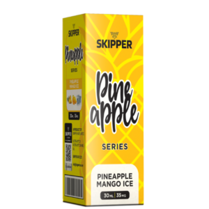<h1>PINEPAPPLE MANGO ICE SKIPPER PINEAPPLE SERIES</h1> Savor the tropical blend of juicy pineapple and sweet mango with a refreshing icy menthol finish in PINEAPPLE MANGO ICE SKIPPER from the Pineapple Series. This 30ml vape juice delivers a smooth, fruity, and cool vaping experience perfect for any time of day. <h5><strong>YOU CAN EXPLORE MORE SKIPPER PINEAPPLE SEIRES FLAVORS <a href="https://rockstarvapor.co/product-category/skipper-pineapple-series/" target="_blank" rel="noopener">HERE!</a></strong></h5> <p class="selectable-text copyable-text iq0m558w g0rxnol2" dir="ltr"><span class="selectable-text copyable-text">At Rockstar, we believe every purchase is an experience of convenience, quality, and satisfaction.</span></p> <p class="selectable-text copyable-text iq0m558w g0rxnol2" dir="ltr"><span class="selectable-text copyable-text jv8stmnn">*</span><b><strong class="selectable-text copyable-text nbipi2bn">Price Match Guarantee:</strong></b><span class="selectable-text copyable-text jv8stmnn">*</span><span class="selectable-text copyable-text"> We’re committed to offering you the best value on your purchases. If you find a lower price on an identical item from a competitor, simply let us know, and we’ll beat it.</span></p> <p class="selectable-text copyable-text iq0m558w g0rxnol2" dir="ltr"><span class="selectable-text copyable-text">Shop with confidence, knowing that you’re getting the best deal possible. Enjoy the ease of browsing and purchasing from the comfort of your home, Explore our catalog, place order, and get doorstep delivery. Our knowledgeable and friendly team is here to assist you with your order to make your shopping enjoyable,</span></p> <p class="selectable-text copyable-text iq0m558w g0rxnol2" dir="ltr"><span class="selectable-text copyable-text">We are located just around the corner in <a href="https://www.google.com/maps?ll=24.797475,67.044777&z=16&t=m&hl=en&gl=US&mapclient=embed&cid=3248600491974334453" target="_blank" rel="noopener">DHA Phase 5</a> & <a href="https://www.google.com/maps/place/Rockstar+Vapor+Co+-+Clifton+(Vape+Store)/@24.8271319,67.0278464,17z/data=!4m14!1m7!3m6!1s0x3eb33d243236324b:0xaa9b07f8edc863c0!2sRockstar+Vapor+Co+-+Clifton+(Vape+Store)!8m2!3d24.8271319!4d67.0304213!16s%2Fg%2F11twsg4yj7!3m5!1s0x3eb33d243236324b:0xaa9b07f8edc863c0!8m2!3d24.8271319!4d67.0304213!16s%2Fg%2F11twsg4yj7?entry=tt" target="_blank" rel="noopener">Clifton Boat Basin</a>, any of our store is your go-to spot for the latest vape gear, trendsetting flavors, and a vibe that’s as chill as it gets.</span></p> PINEPAPPLE MANGO ICE SKIPPER PINEAPPLE SERIES