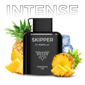 <h1>PINEAPPLE ICE SKIPPER POWERPLAY INTENSE POD</h1> <p data-start="1129" data-end="1387">Taste the tropical blast of the <strong data-start="1161" data-end="1208">Pineapple Ice Skipper Powerplay Intense Pod</strong>, with 50mg nicotine strength and 16,000 puffs. Enjoy juicy pineapple combined with icy freshness in a high-capacity pod designed for intense and long-lasting vaping satisfaction.</p> <strong>YOU CAN EXPLORE MORE SKIPPER POWERPLAY DISPOSABLES<a href="https://rockstarvapor.co/product-category/skipper-powerplay-disposales/"> HERE!</a></strong> <p class="selectable-text copyable-text iq0m558w g0rxnol2" dir="ltr"><span class="selectable-text copyable-text">At Rockstar, we believe every purchase is an experience of convenience, quality, and satisfaction.</span></p> <p class="selectable-text copyable-text iq0m558w g0rxnol2" dir="ltr"><span class="selectable-text copyable-text jv8stmnn">*</span><b><strong class="selectable-text copyable-text nbipi2bn">Price Match Guarantee:</strong></b><span class="selectable-text copyable-text jv8stmnn">*</span><span class="selectable-text copyable-text"> We’re committed to offering you the best value on your purchases. If you find a lower price on an identical item from a competitor, simply let us know, and we’ll beat it.</span></p> <p class="selectable-text copyable-text iq0m558w g0rxnol2" dir="ltr"><span class="selectable-text copyable-text">Shop with confidence, knowing that you’re getting the best deal possible. Enjoy the ease of browsing and purchasing from the comfort of your home, Explore our catalog, place order, and get doorstep delivery. Our knowledgeable and friendly team is here to assist you with your order to make your shopping enjoyable,</span></p> <p class="selectable-text copyable-text iq0m558w g0rxnol2" dir="ltr"><span class="selectable-text copyable-text">We are located just around the corner in <a href="https://www.google.com/maps?ll=24.797475,67.044777&z=16&t=m&hl=en&gl=US&mapclient=embed&cid=3248600491974334453" target="_blank" rel="noopener">DHA Phase 5</a> & <a href="https://www.google.com/maps/place/Rockstar+Vapor+Co+-+Clifton+(Vape+Store)/@24.8271319,67.0278464,17z/data=!4m14!1m7!3m6!1s0x3eb33d243236324b:0xaa9b07f8edc863c0!2sRockstar+Vapor+Co+-+Clifton+(Vape+Store)!8m2!3d24.8271319!4d67.0304213!16s%2Fg%2F11twsg4yj7!3m5!1s0x3eb33d243236324b:0xaa9b07f8edc863c0!8m2!3d24.8271319!4d67.0304213!16s%2Fg%2F11twsg4yj7?entry=tt" target="_blank" rel="noopener">Clifton Boat Basin</a>, any of our store is your go-to spot for the latest vape gear, trendsetting flavors, and a vibe that’s as chill as it gets.</span></p> PINEAPPLE ICE SKIPPER POWERPLAY INTENSE POD