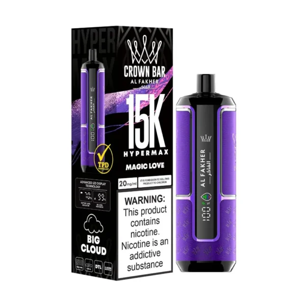 MAGIC LOVE AL FAKHER CROWN BAR HYPERMAX DISPOSABLE