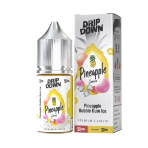 <h1>PINEAPPLE BUBBLE GUM ICE DRIP DOWN PINEAPPLE SERIES</h1> Enjoy the playful sweetness of bubble gum blended with tangy pineapple and a frosty menthol finish — <strong data-start="259" data-end="287">Pineapple Bubble Gum Ice</strong> from the <strong data-start="297" data-end="332">Drip Down Pineapple Series 30ML</strong> is a refreshing twist of tropical candy goodness in every puff. <strong>YOU CAN EXPLORE MORE DRIP DOWN KRUSH SERIES <a href="https://rockstarvapor.co/product-category/drip-down-krush-series-nic-salts/">HERE!</a></strong> <p class="selectable-text copyable-text iq0m558w g0rxnol2" dir="ltr"><span class="selectable-text copyable-text">At Rockstar, we believe every purchase is an experience of convenience, quality, and satisfaction.</span></p> <p class="selectable-text copyable-text iq0m558w g0rxnol2" dir="ltr"><span class="selectable-text copyable-text jv8stmnn">*</span><b><strong class="selectable-text copyable-text nbipi2bn">Price Match Guarantee:</strong></b><span class="selectable-text copyable-text jv8stmnn">*</span><span class="selectable-text copyable-text"> We’re committed to offering you the best value on your purchases. If you find a lower price on an identical item from a competitor, simply let us know, and we’ll beat it.</span></p> <p class="selectable-text copyable-text iq0m558w g0rxnol2" dir="ltr"><span class="selectable-text copyable-text">Shop with confidence, knowing that you’re getting the best deal possible. Enjoy the ease of browsing and purchasing from the comfort of your home, Explore our catalog, place order, and get doorstep delivery. Our knowledgeable and friendly team is here to assist you with your order to make your shopping enjoyable,</span></p> <p class="selectable-text copyable-text iq0m558w g0rxnol2" dir="ltr"><span class="selectable-text copyable-text">We are located just around the corner in <a href="https://www.google.com/maps?ll=24.797475,67.044777&z=16&t=m&hl=en&gl=US&mapclient=embed&cid=3248600491974334453" target="_blank" rel="noopener">DHA Phase 5</a> & <a href="https://www.google.com/maps/place/Rockstar+Vapor+Co+-+Clifton+(Vape+Store)/@24.8271319,67.0278464,17z/data=!4m14!1m7!3m6!1s0x3eb33d243236324b:0xaa9b07f8edc863c0!2sRockstar+Vapor+Co+-+Clifton+(Vape+Store)!8m2!3d24.8271319!4d67.0304213!16s%2Fg%2F11twsg4yj7!3m5!1s0x3eb33d243236324b:0xaa9b07f8edc863c0!8m2!3d24.8271319!4d67.0304213!16s%2Fg%2F11twsg4yj7?entry=tt" target="_blank" rel="noopener">Clifton Boat Basin</a>, any of our store is your go-to spot for the latest vape gear, trendsetting flavors, and a vibe that’s as chill as it gets.</span></p> PINEAPPLE BUBBLE GUM ICE DRIP DOWN PINEAPPLE SERIES