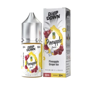 <h1>PINEAPPLE GRAPE ICE DRIP DOWN PINEAPPLE SERIES</h1> <p data-start="153" data-end="374">A bold mix of tropical pineapple and juicy grapes finished with an icy chill — <strong data-start="232" data-end="255">Pineapple Grape Ice</strong> from the <strong data-start="265" data-end="300">Drip Down Pineapple Series 30ML</strong> delivers a perfect balance of sweet, tangy, and refreshing in every puff.</p> <strong>YOU CAN EXPLORE MORE DRIP DOWN KRUSH SERIES <a href="https://rockstarvapor.co/product-category/drip-down-krush-series-nic-salts/">HERE!</a></strong> <p class="selectable-text copyable-text iq0m558w g0rxnol2" dir="ltr"><span class="selectable-text copyable-text">At Rockstar, we believe every purchase is an experience of convenience, quality, and satisfaction.</span></p> <p class="selectable-text copyable-text iq0m558w g0rxnol2" dir="ltr"><span class="selectable-text copyable-text jv8stmnn">*</span><b><strong class="selectable-text copyable-text nbipi2bn">Price Match Guarantee:</strong></b><span class="selectable-text copyable-text jv8stmnn">*</span><span class="selectable-text copyable-text"> We’re committed to offering you the best value on your purchases. If you find a lower price on an identical item from a competitor, simply let us know, and we’ll beat it.</span></p> <p class="selectable-text copyable-text iq0m558w g0rxnol2" dir="ltr"><span class="selectable-text copyable-text">Shop with confidence, knowing that you’re getting the best deal possible. Enjoy the ease of browsing and purchasing from the comfort of your home, Explore our catalog, place order, and get doorstep delivery. Our knowledgeable and friendly team is here to assist you with your order to make your shopping enjoyable,</span></p> <p class="selectable-text copyable-text iq0m558w g0rxnol2" dir="ltr"><span class="selectable-text copyable-text">We are located just around the corner in <a href="https://www.google.com/maps?ll=24.797475,67.044777&z=16&t=m&hl=en&gl=US&mapclient=embed&cid=3248600491974334453" target="_blank" rel="noopener">DHA Phase 5</a> & <a href="https://www.google.com/maps/place/Rockstar+Vapor+Co+-+Clifton+(Vape+Store)/@24.8271319,67.0278464,17z/data=!4m14!1m7!3m6!1s0x3eb33d243236324b:0xaa9b07f8edc863c0!2sRockstar+Vapor+Co+-+Clifton+(Vape+Store)!8m2!3d24.8271319!4d67.0304213!16s%2Fg%2F11twsg4yj7!3m5!1s0x3eb33d243236324b:0xaa9b07f8edc863c0!8m2!3d24.8271319!4d67.0304213!16s%2Fg%2F11twsg4yj7?entry=tt" target="_blank" rel="noopener">Clifton Boat Basin</a>, any of our store is your go-to spot for the latest vape gear, trendsetting flavors, and a vibe that’s as chill as it gets.</span></p> PINEAPPLE GRAPE ICE DRIP DOWN PINEAPPLE SERIES