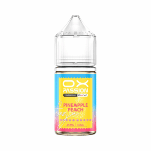 <h1>PINEAPPLE PEACH OX PASSION FREEZE</h1> <p data-start="153" data-end="374">GRAPE BLACKCURRANT OX PASSION FREEZE 30ML brings a bold fusion of juicy grapes and rich blackcurrants finished with an icy passion twist — a perfectly chilled and fruity vape sensation.</p> <strong>YOU CAN EXPLORE MORE OX PASSION FLAVORS <a href="https://rockstarvapor.co/product-category/e-liquids/salt-nic-in-pakistan/salt-nic-ox-passion/">HERE!</a></strong> <p class="selectable-text copyable-text iq0m558w g0rxnol2" dir="ltr"><span class="selectable-text copyable-text">At Rockstar, we believe every purchase is an experience of convenience, quality, and satisfaction.</span></p> <p class="selectable-text copyable-text iq0m558w g0rxnol2" dir="ltr"><span class="selectable-text copyable-text jv8stmnn">*</span><b><strong class="selectable-text copyable-text nbipi2bn">Price Match Guarantee:</strong></b><span class="selectable-text copyable-text jv8stmnn">*</span><span class="selectable-text copyable-text"> We’re committed to offering you the best value on your purchases. If you find a lower price on an identical item from a competitor, simply let us know, and we’ll beat it.</span></p> <p class="selectable-text copyable-text iq0m558w g0rxnol2" dir="ltr"><span class="selectable-text copyable-text">Shop with confidence, knowing that you’re getting the best deal possible. Enjoy the ease of browsing and purchasing from the comfort of your home, Explore our catalog, place order, and get doorstep delivery. Our knowledgeable and friendly team is here to assist you with your order to make your shopping enjoyable,</span></p> <p class="selectable-text copyable-text iq0m558w g0rxnol2" dir="ltr"><span class="selectable-text copyable-text">We are located just around the corner in <a href="https://www.google.com/maps?ll=24.797475,67.044777&z=16&t=m&hl=en&gl=US&mapclient=embed&cid=3248600491974334453" target="_blank" rel="noopener">DHA Phase 5</a> & <a href="https://www.google.com/maps/place/Rockstar+Vapor+Co+-+Clifton+(Vape+Store)/@24.8271319,67.0278464,17z/data=!4m14!1m7!3m6!1s0x3eb33d243236324b:0xaa9b07f8edc863c0!2sRockstar+Vapor+Co+-+Clifton+(Vape+Store)!8m2!3d24.8271319!4d67.0304213!16s%2Fg%2F11twsg4yj7!3m5!1s0x3eb33d243236324b:0xaa9b07f8edc863c0!8m2!3d24.8271319!4d67.0304213!16s%2Fg%2F11twsg4yj7?entry=tt" target="_blank" rel="noopener">Clifton Boat Basin</a>, any of our store is your go-to spot for the latest vape gear, trendsetting flavors, and a vibe that’s as chill as it gets.</span></p> PINEAPPLE PEACH OX PASSION FREEZE