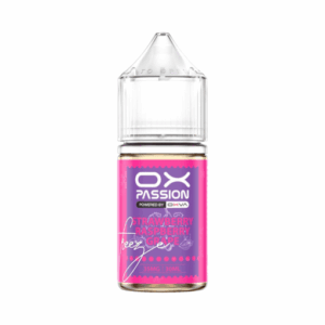 <h1>STRAWBERRY RASPBERRY GRAPE OX PASSION FREEZE</h1> <p data-start="153" data-end="374">A bold fusion of sweet strawberries, tangy raspberries, and juicy grapes, infused with passionfruit and finished with a cool menthol freeze. STRAWBERRY RASPBERRY GRAPE OX PASSION FREEZE delivers a refreshing, fruity chill in every 30ml bottle.</p> <strong>YOU CAN EXPLORE MORE OX PASSION FLAVORS <a href="https://rockstarvapor.co/product-category/e-liquids/salt-nic-in-pakistan/salt-nic-ox-passion/">HERE!</a></strong> <p class="selectable-text copyable-text iq0m558w g0rxnol2" dir="ltr"><span class="selectable-text copyable-text">At Rockstar, we believe every purchase is an experience of convenience, quality, and satisfaction.</span></p> <p class="selectable-text copyable-text iq0m558w g0rxnol2" dir="ltr"><span class="selectable-text copyable-text jv8stmnn">*</span><b><strong class="selectable-text copyable-text nbipi2bn">Price Match Guarantee:</strong></b><span class="selectable-text copyable-text jv8stmnn">*</span><span class="selectable-text copyable-text"> We’re committed to offering you the best value on your purchases. If you find a lower price on an identical item from a competitor, simply let us know, and we’ll beat it.</span></p> <p class="selectable-text copyable-text iq0m558w g0rxnol2" dir="ltr"><span class="selectable-text copyable-text">Shop with confidence, knowing that you’re getting the best deal possible. Enjoy the ease of browsing and purchasing from the comfort of your home, Explore our catalog, place order, and get doorstep delivery. Our knowledgeable and friendly team is here to assist you with your order to make your shopping enjoyable,</span></p> <p class="selectable-text copyable-text iq0m558w g0rxnol2" dir="ltr"><span class="selectable-text copyable-text">We are located just around the corner in <a href="https://www.google.com/maps?ll=24.797475,67.044777&z=16&t=m&hl=en&gl=US&mapclient=embed&cid=3248600491974334453" target="_blank" rel="noopener">DHA Phase 5</a> & <a href="https://www.google.com/maps/place/Rockstar+Vapor+Co+-+Clifton+(Vape+Store)/@24.8271319,67.0278464,17z/data=!4m14!1m7!3m6!1s0x3eb33d243236324b:0xaa9b07f8edc863c0!2sRockstar+Vapor+Co+-+Clifton+(Vape+Store)!8m2!3d24.8271319!4d67.0304213!16s%2Fg%2F11twsg4yj7!3m5!1s0x3eb33d243236324b:0xaa9b07f8edc863c0!8m2!3d24.8271319!4d67.0304213!16s%2Fg%2F11twsg4yj7?entry=tt" target="_blank" rel="noopener">Clifton Boat Basin</a>, any of our store is your go-to spot for the latest vape gear, trendsetting flavors, and a vibe that’s as chill as it gets.</span></p> STRAWBERRY RASPBERRY GRAPE OX PASSION FREEZE