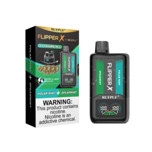 POLAR MINT AND SPEAR MINT RUFPUF FLIPPER X DISPOSABLE