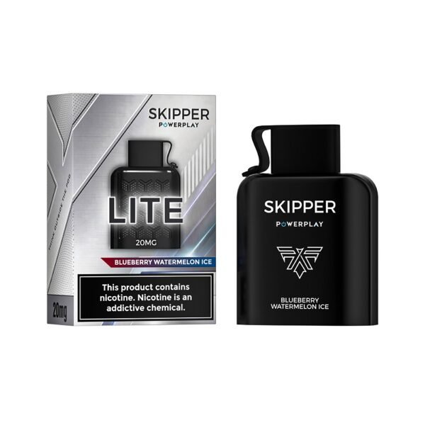 BLUEBERRY WATERMEON ICE SKIPPER POWERPLAY LITE POD