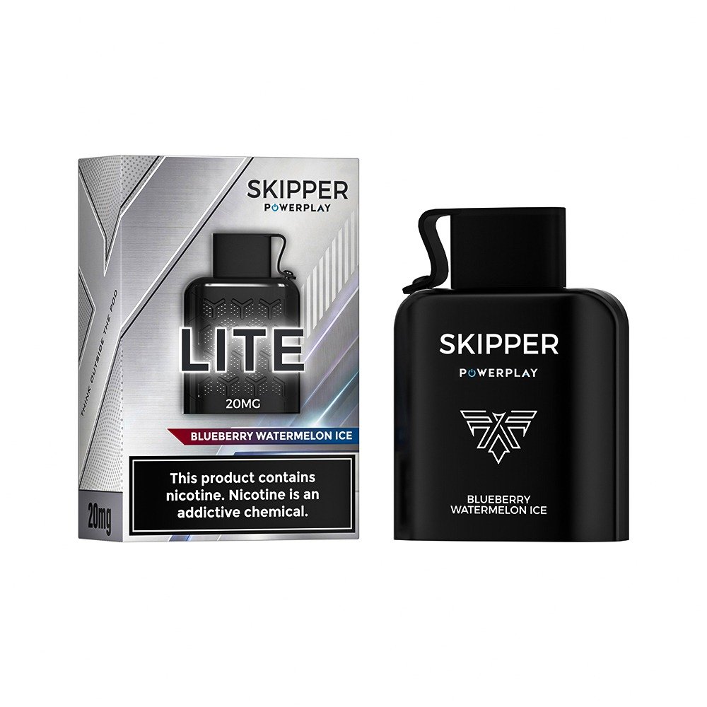 BLUEBERRY WATERMEON ICE SKIPPER POWERPLAY LITE POD