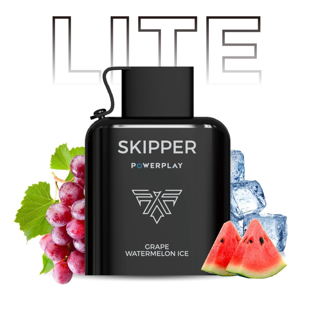GRAPE WATERMELON ICE SKIPPER POWERPLAY LITE POD